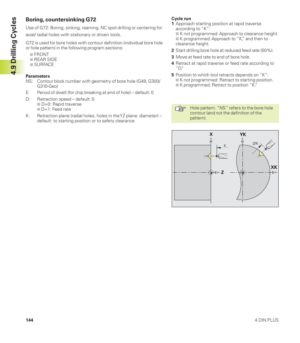 9 dr illing cy cles | HEIDENHAIN CNC Pilot 4290 User Manual | Page 156 / 481