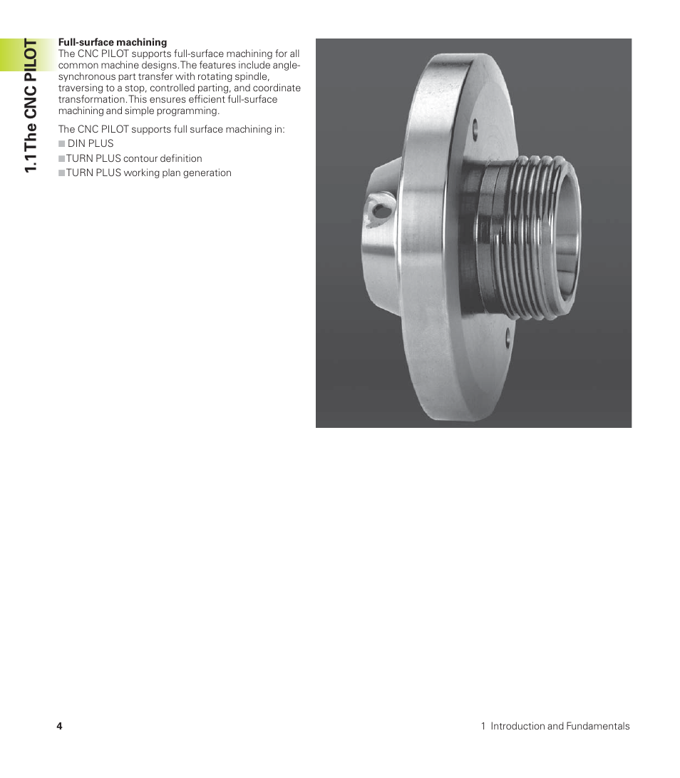 1 the cnc pil o t | HEIDENHAIN CNC Pilot 4290 User Manual | Page 16 / 481