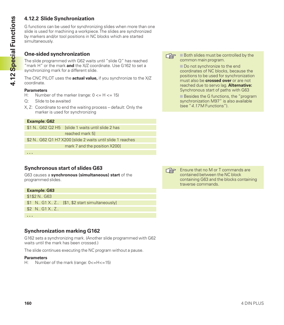 12 special functions | HEIDENHAIN CNC Pilot 4290 User Manual | Page 172 / 481
