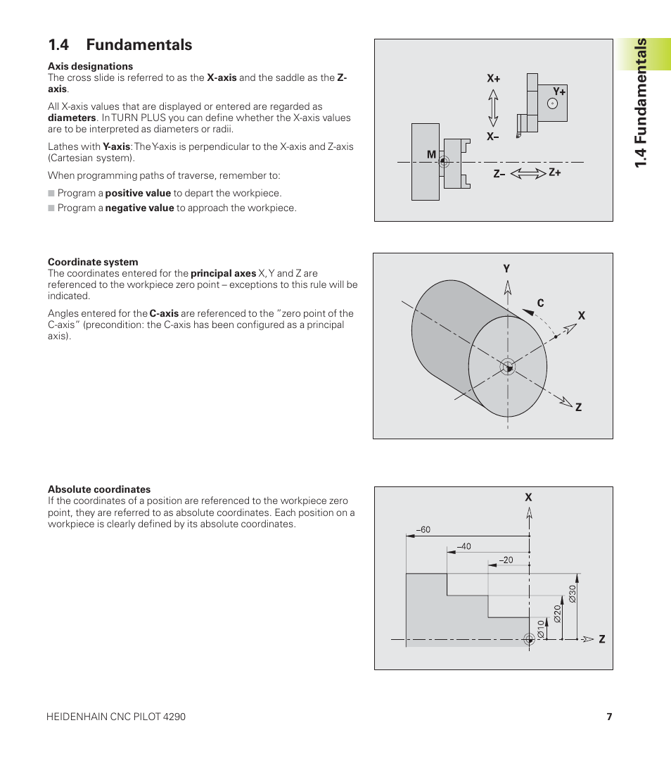 4 fundamentals, 4 f undamentals | HEIDENHAIN CNC Pilot 4290 User Manual | Page 19 / 481