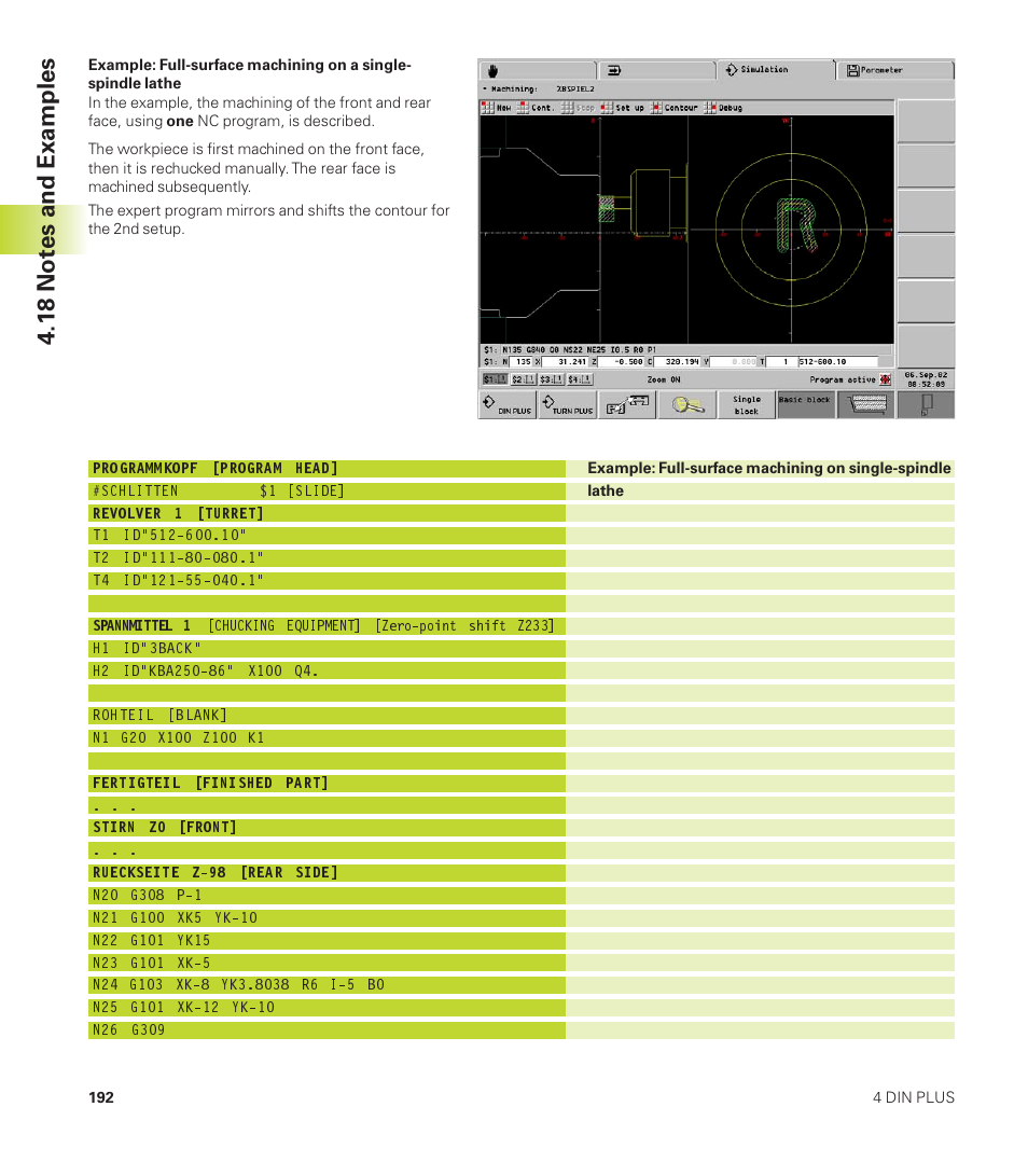 HEIDENHAIN CNC Pilot 4290 User Manual | Page 204 / 481