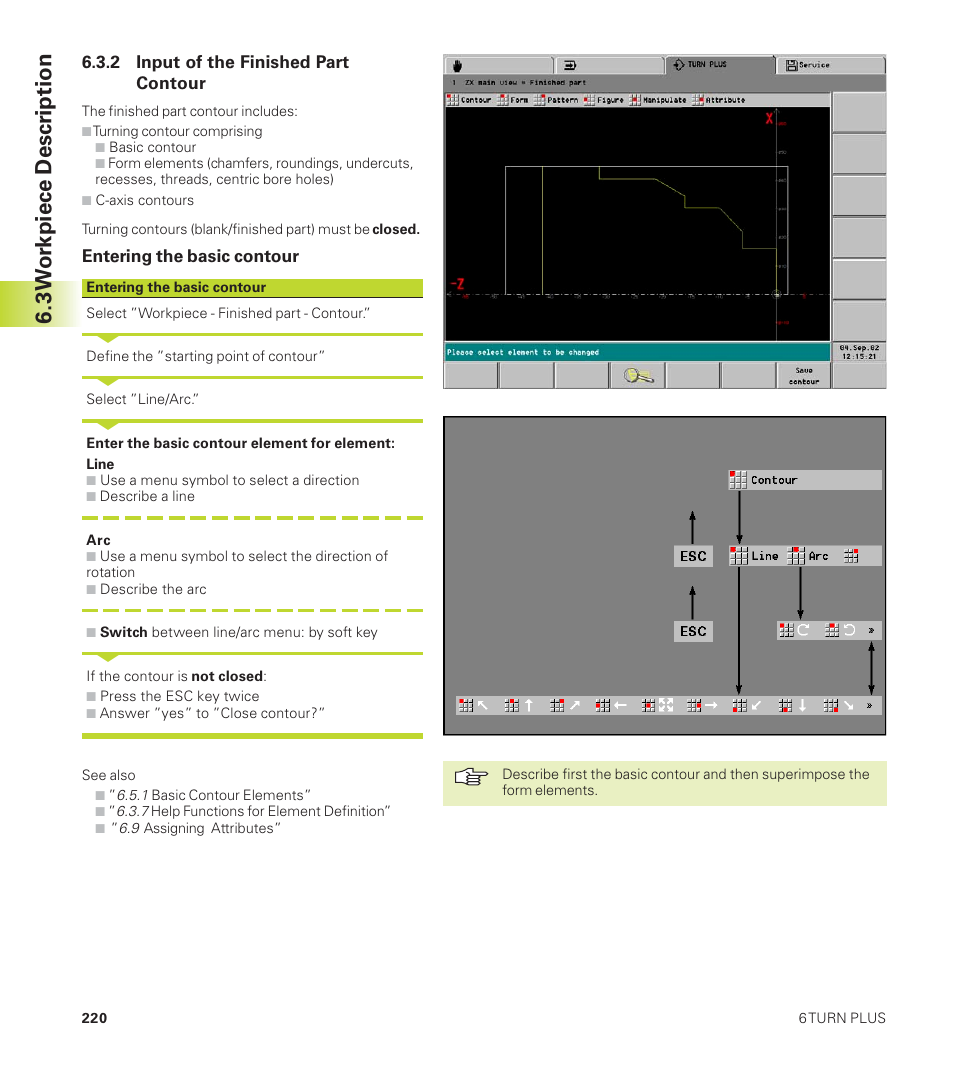 3 w o rkpiece descr iption | HEIDENHAIN CNC Pilot 4290 User Manual | Page 232 / 481