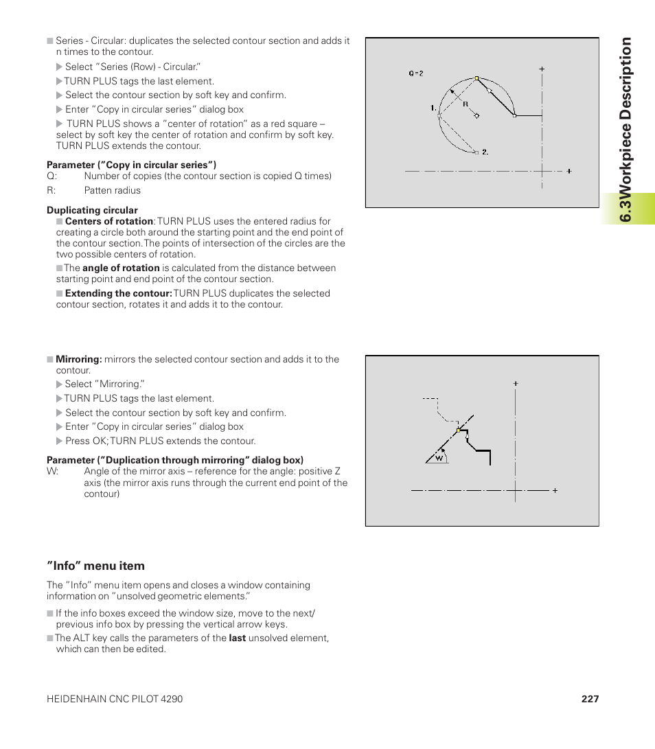 3 w o rkpiece descr iption | HEIDENHAIN CNC Pilot 4290 User Manual | Page 239 / 481