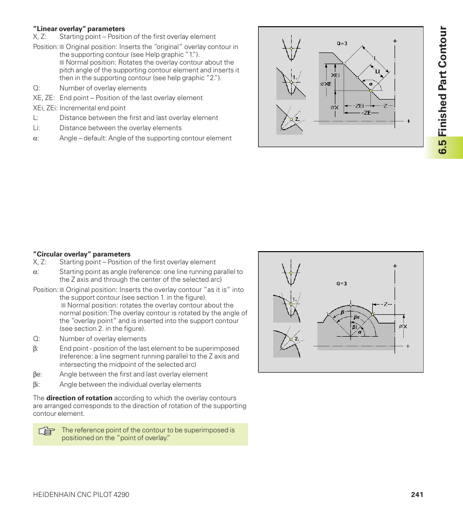 5 finished p a rt cont our | HEIDENHAIN CNC Pilot 4290 User Manual | Page 253 / 481