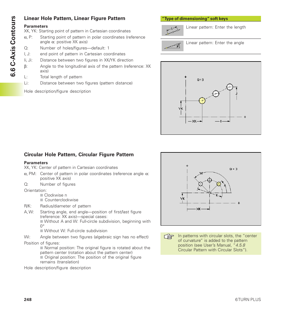 6 c-axis contours | HEIDENHAIN CNC Pilot 4290 User Manual | Page 260 / 481