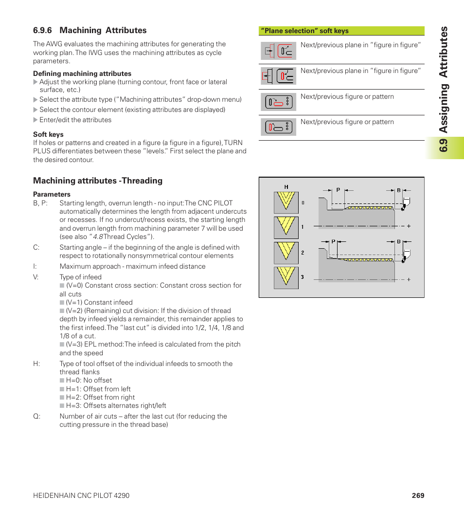 9 assigning a tt ribut es | HEIDENHAIN CNC Pilot 4290 User Manual | Page 281 / 481