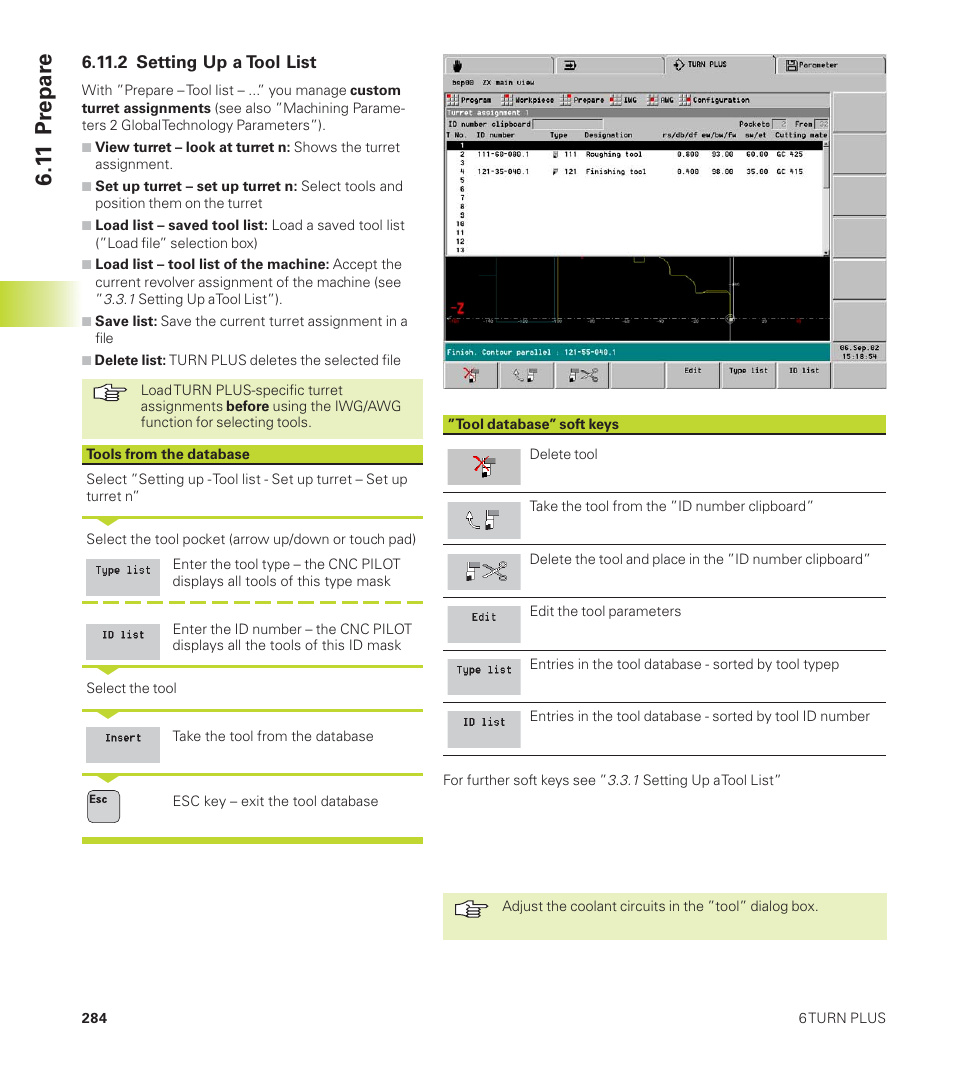 1 1 pr epar e | HEIDENHAIN CNC Pilot 4290 User Manual | Page 296 / 481