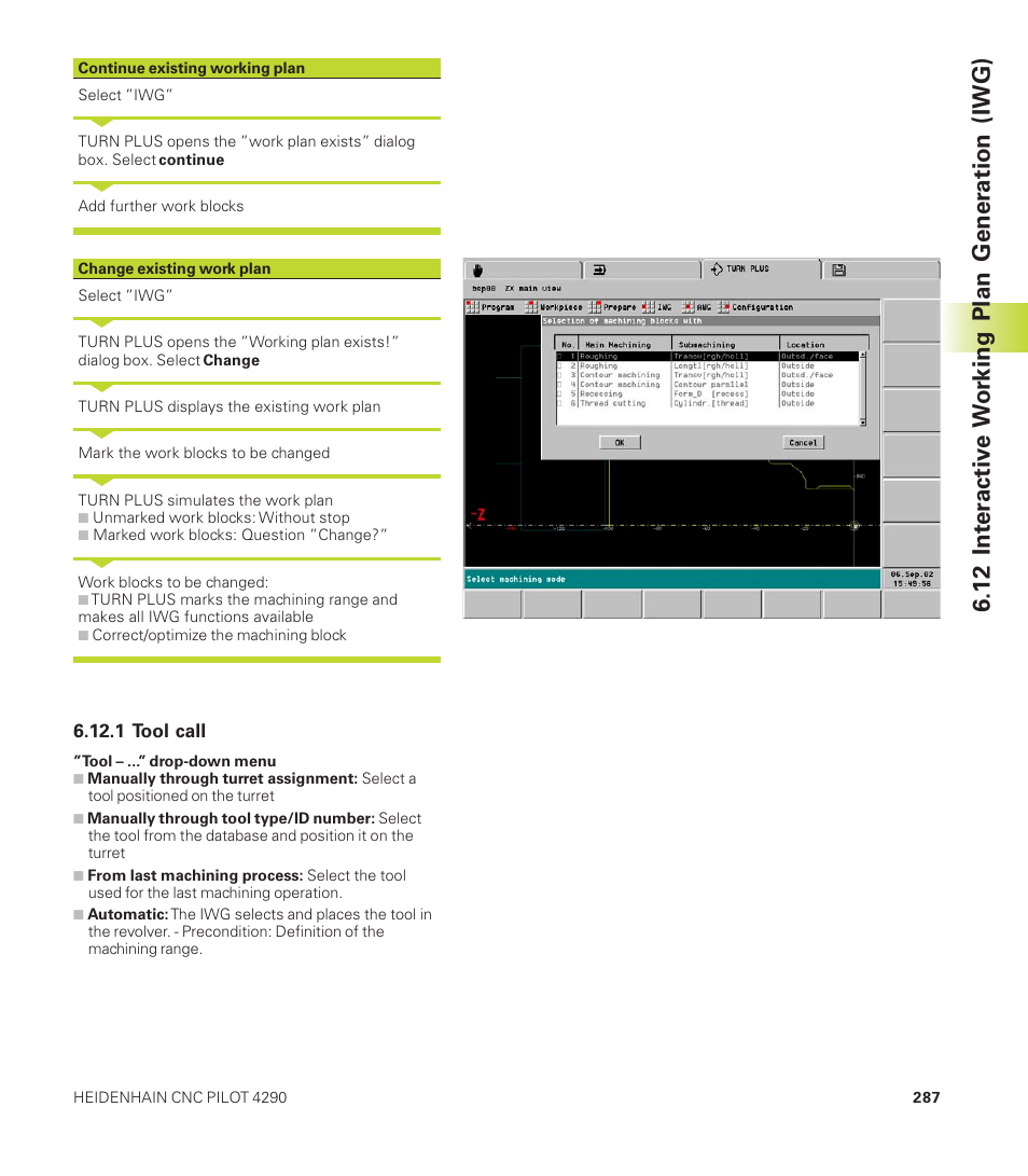 HEIDENHAIN CNC Pilot 4290 User Manual | Page 299 / 481