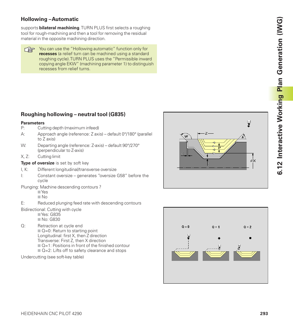 HEIDENHAIN CNC Pilot 4290 User Manual | Page 305 / 481