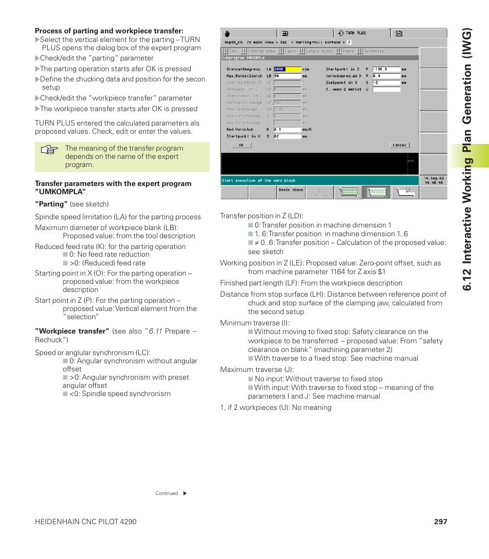 HEIDENHAIN CNC Pilot 4290 User Manual | Page 309 / 481
