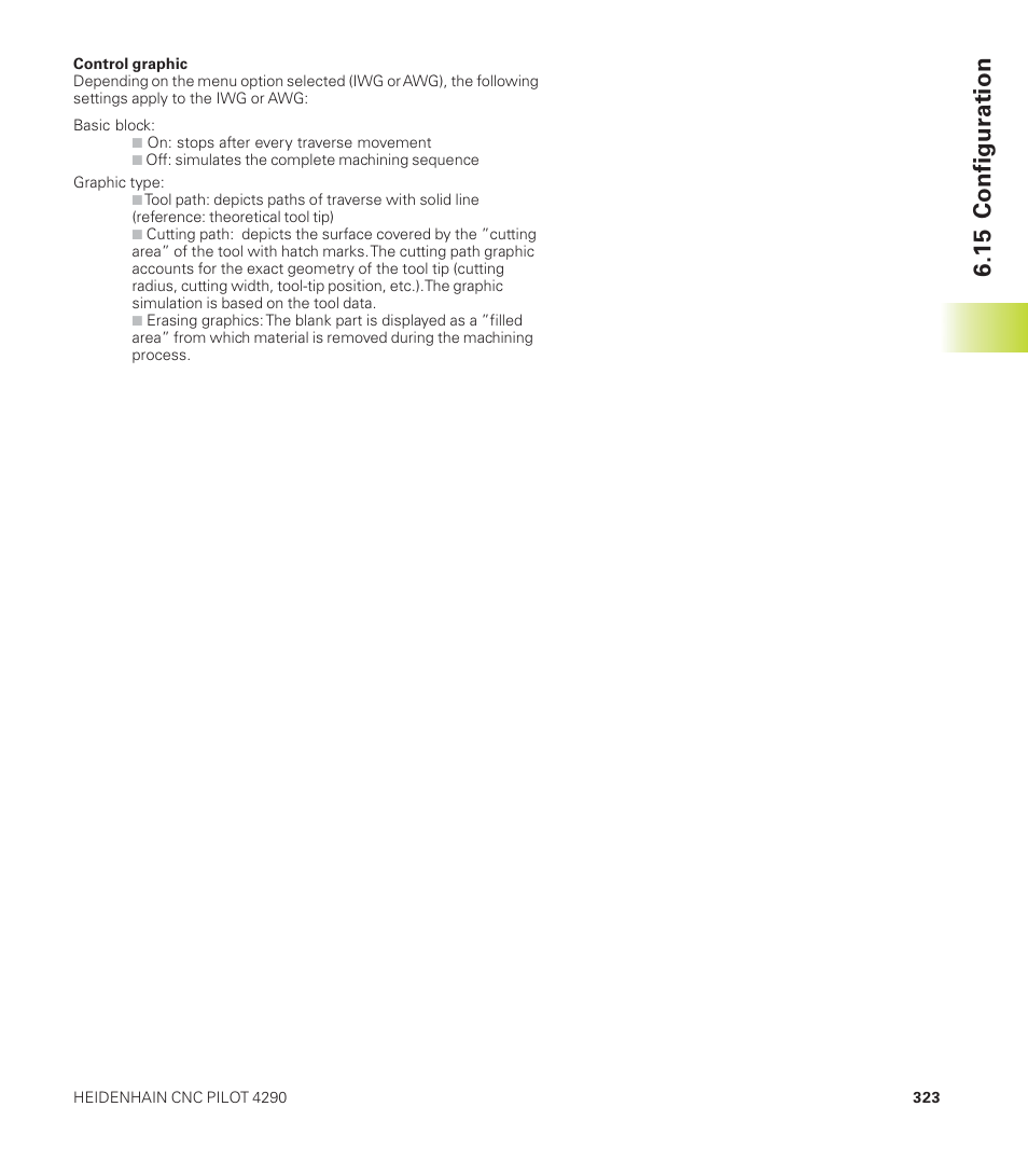 15 configuration | HEIDENHAIN CNC Pilot 4290 User Manual | Page 335 / 481