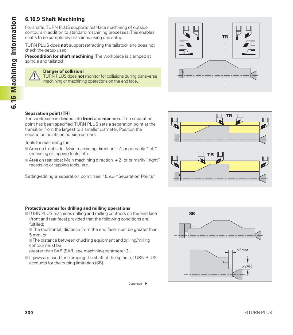 16 mac hining inf or mation | HEIDENHAIN CNC Pilot 4290 User Manual | Page 342 / 481