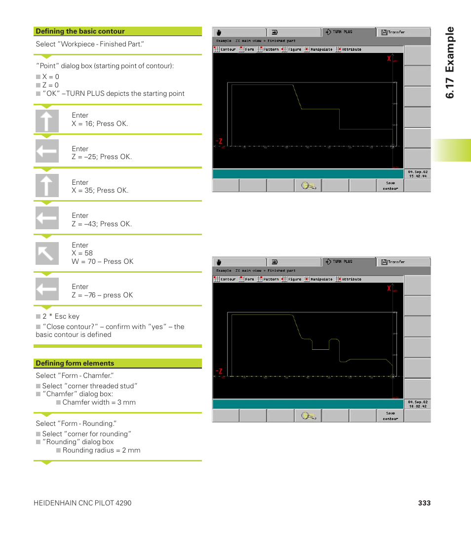 1 7 example | HEIDENHAIN CNC Pilot 4290 User Manual | Page 345 / 481
