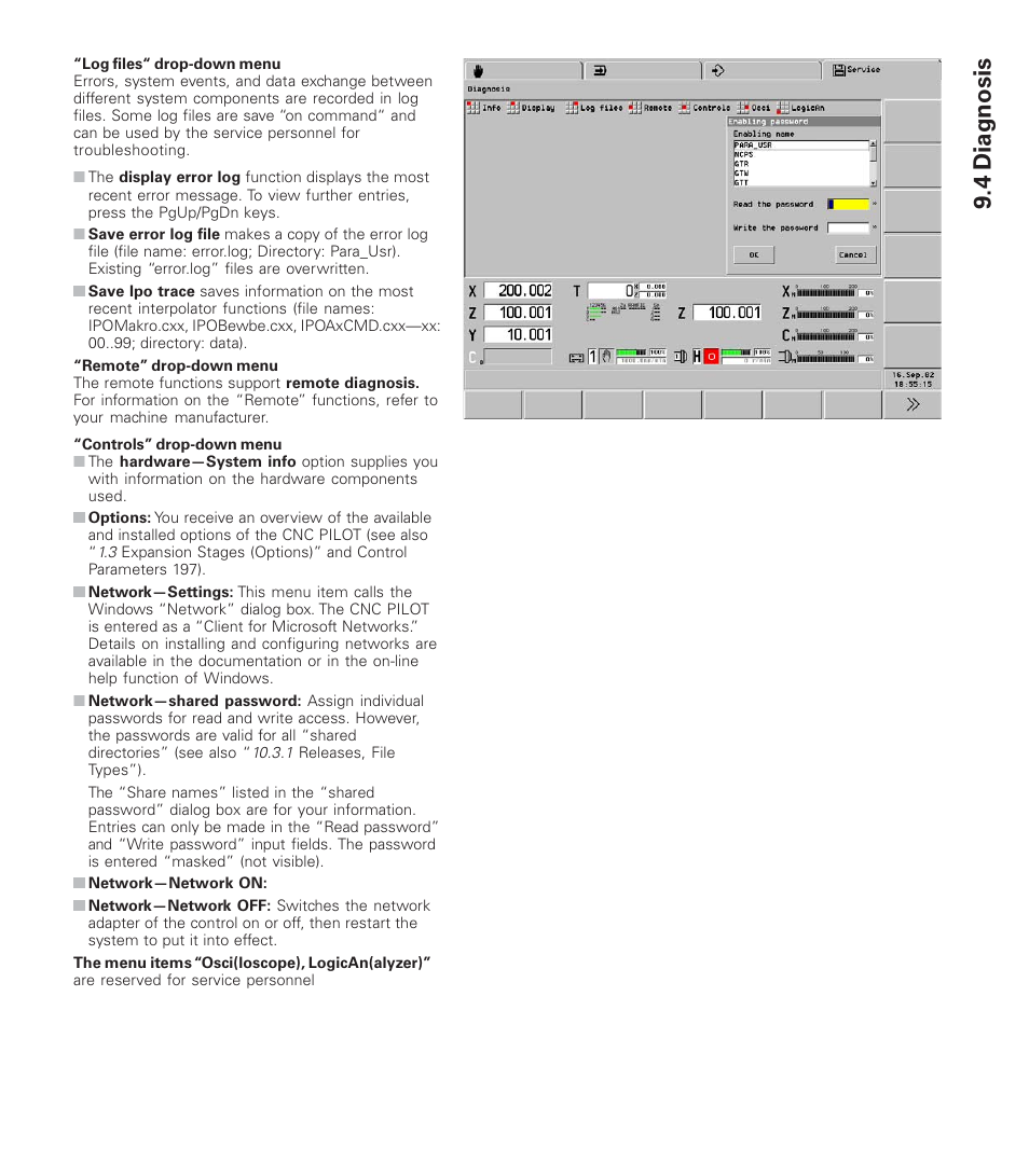 4 diagnosis | HEIDENHAIN CNC Pilot 4290 User Manual | Page 421 / 481