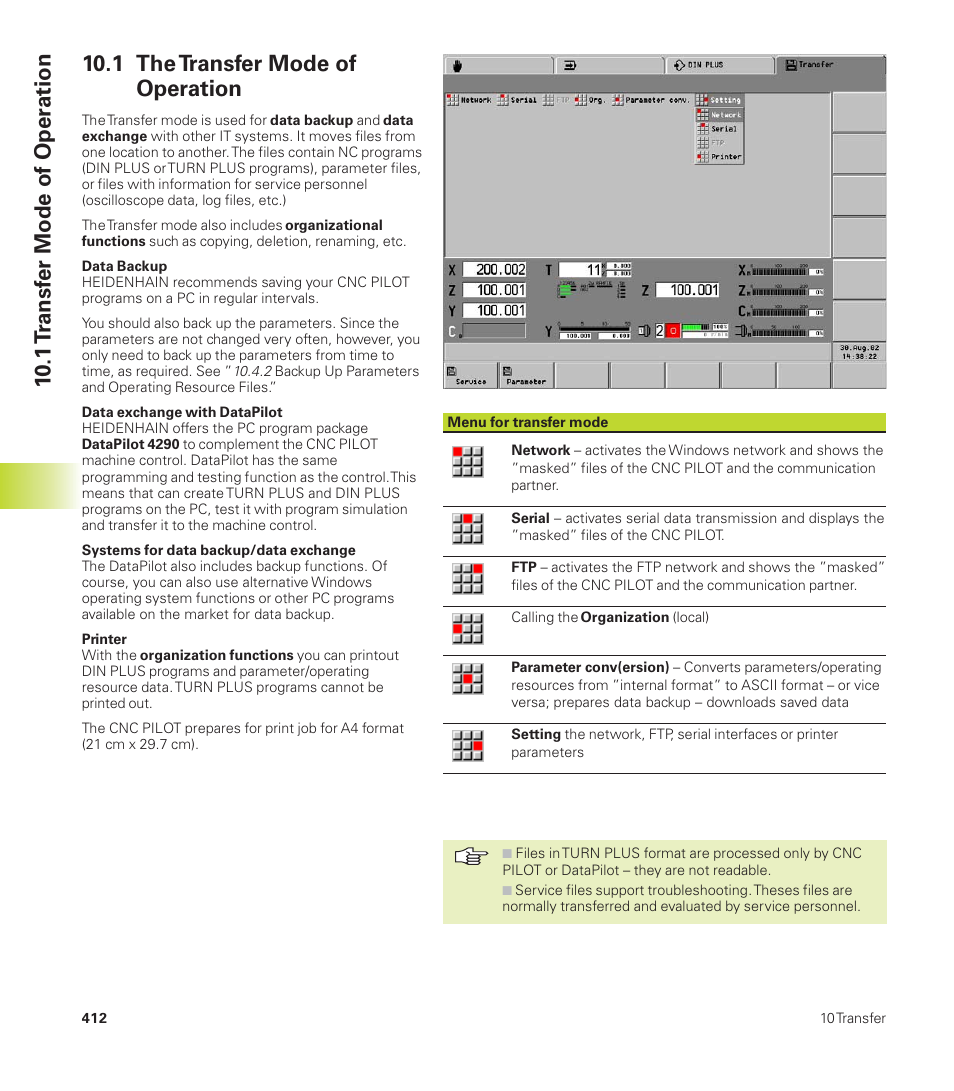 HEIDENHAIN CNC Pilot 4290 User Manual | Page 424 / 481