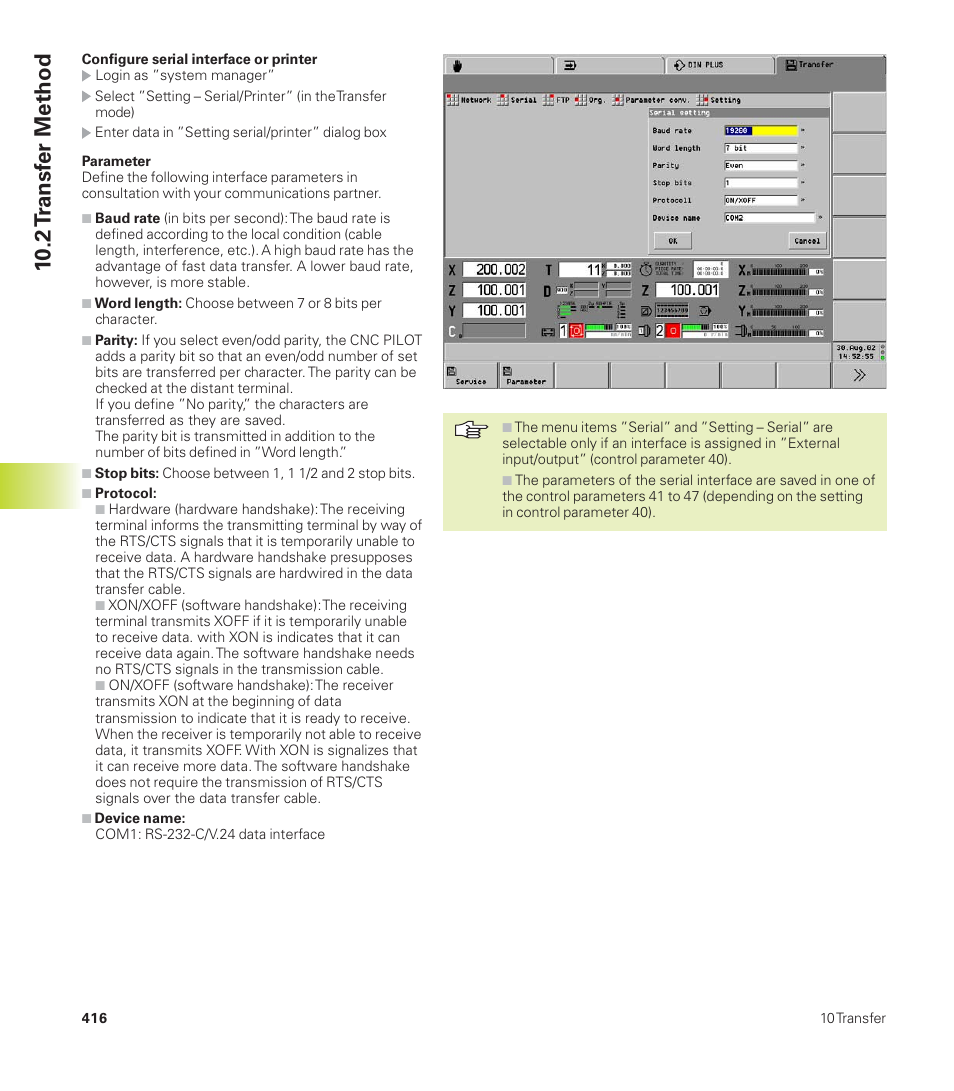 2 t ransf er method | HEIDENHAIN CNC Pilot 4290 User Manual | Page 428 / 481