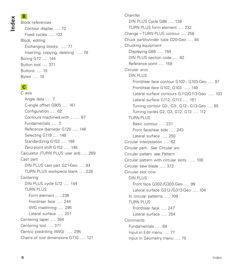 Index | HEIDENHAIN CNC Pilot 4290 User Manual | Page 452 / 481