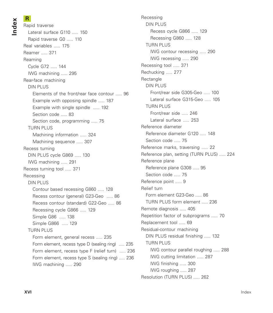 Index | HEIDENHAIN CNC Pilot 4290 User Manual | Page 466 / 481