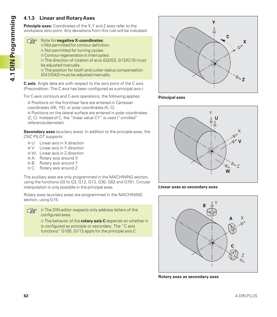 1 din pr ogr amming | HEIDENHAIN CNC Pilot 4290 User Manual | Page 74 / 481