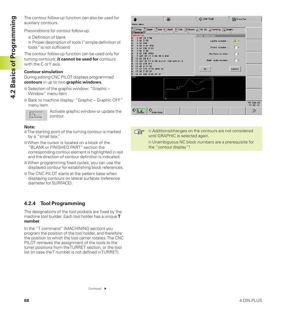 2 basics of pr ogr amming | HEIDENHAIN CNC Pilot 4290 User Manual | Page 80 / 481