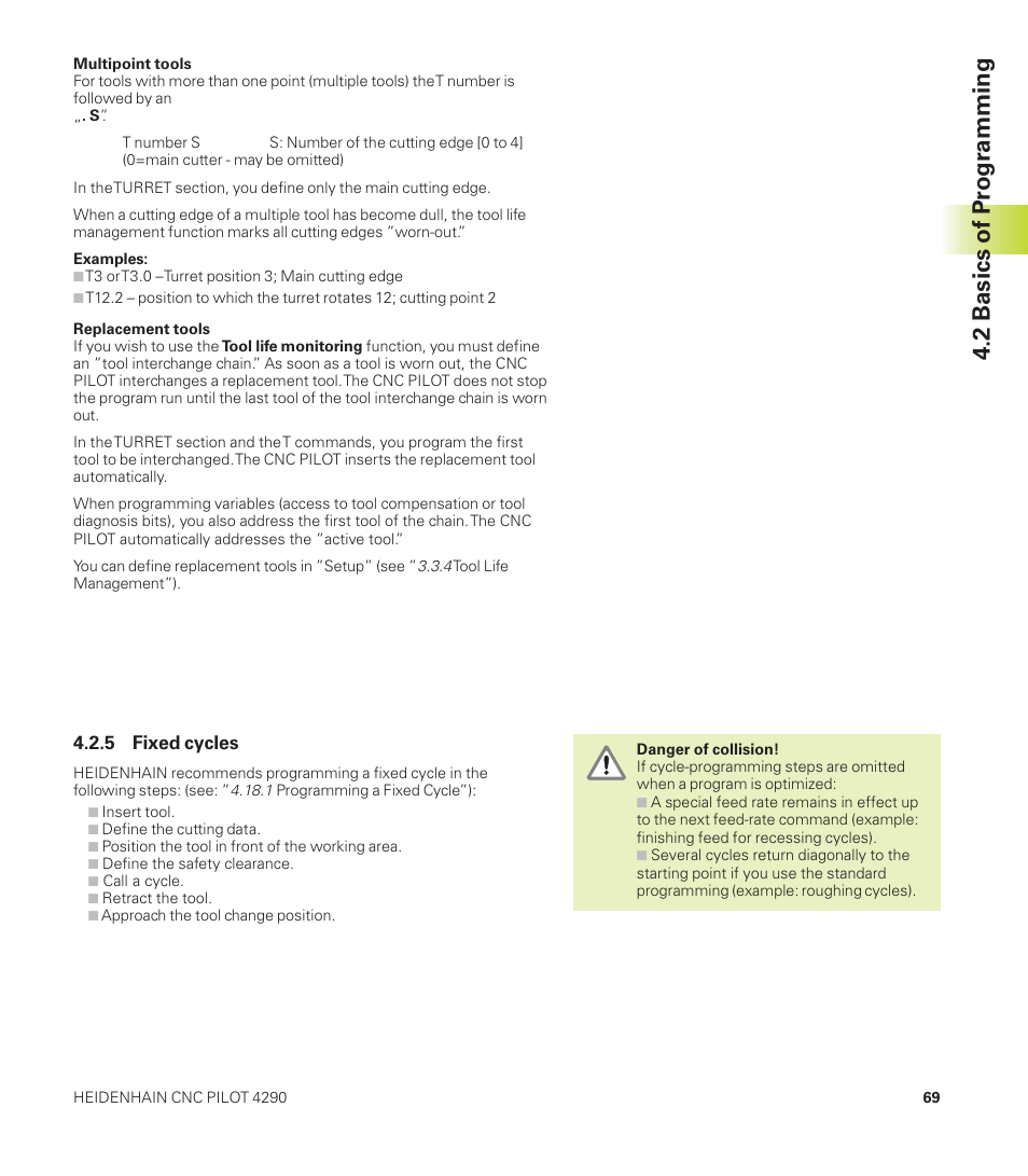 2 basics of pr ogr amming | HEIDENHAIN CNC Pilot 4290 User Manual | Page 81 / 481