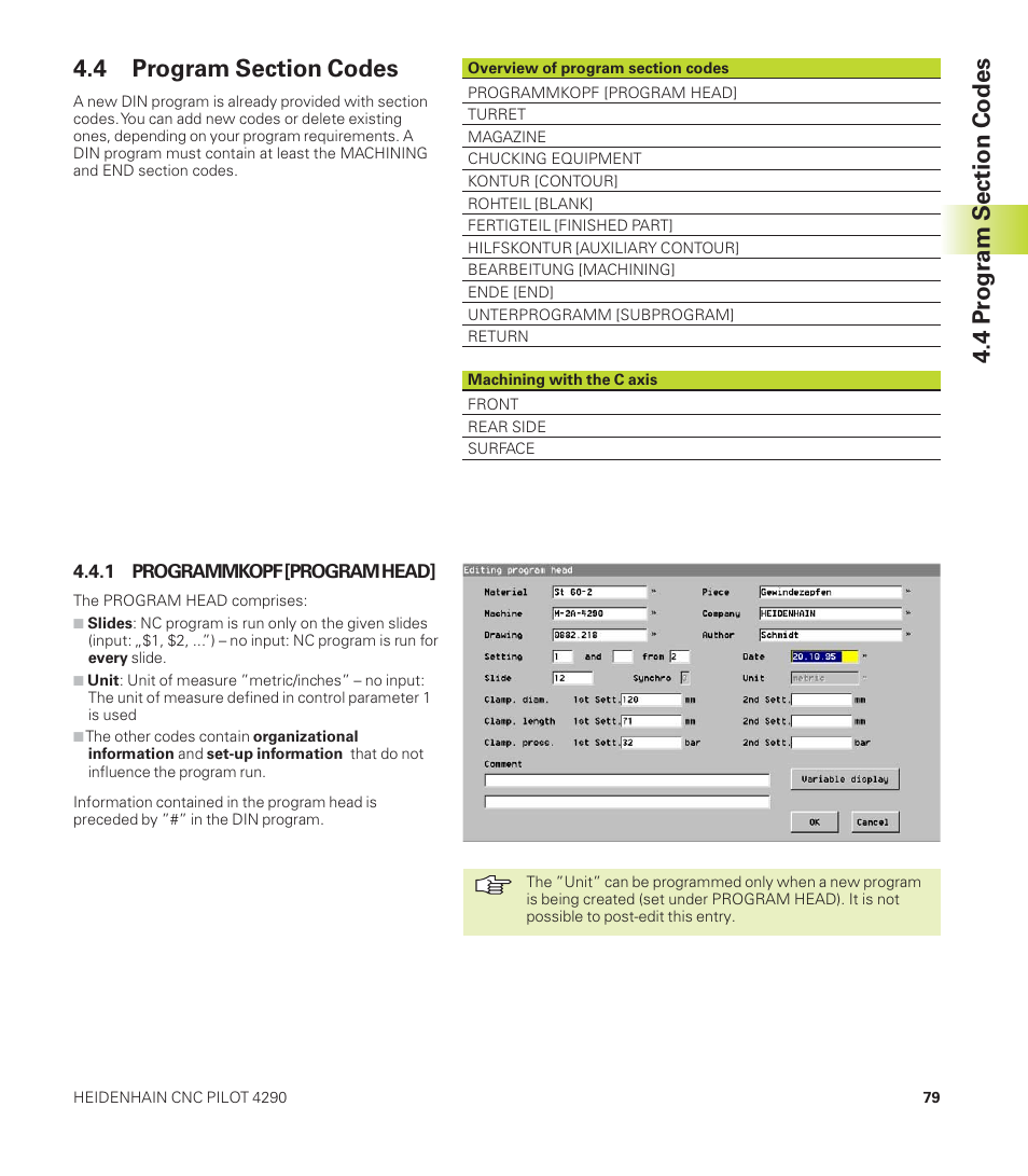 HEIDENHAIN CNC Pilot 4290 User Manual | Page 91 / 481