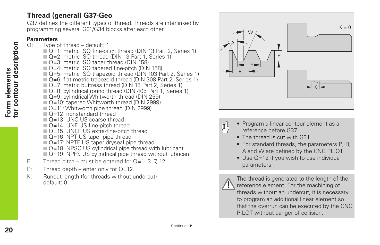 HEIDENHAIN CNC Pilot 4290 Pilot User Manual | Page 20 / 94