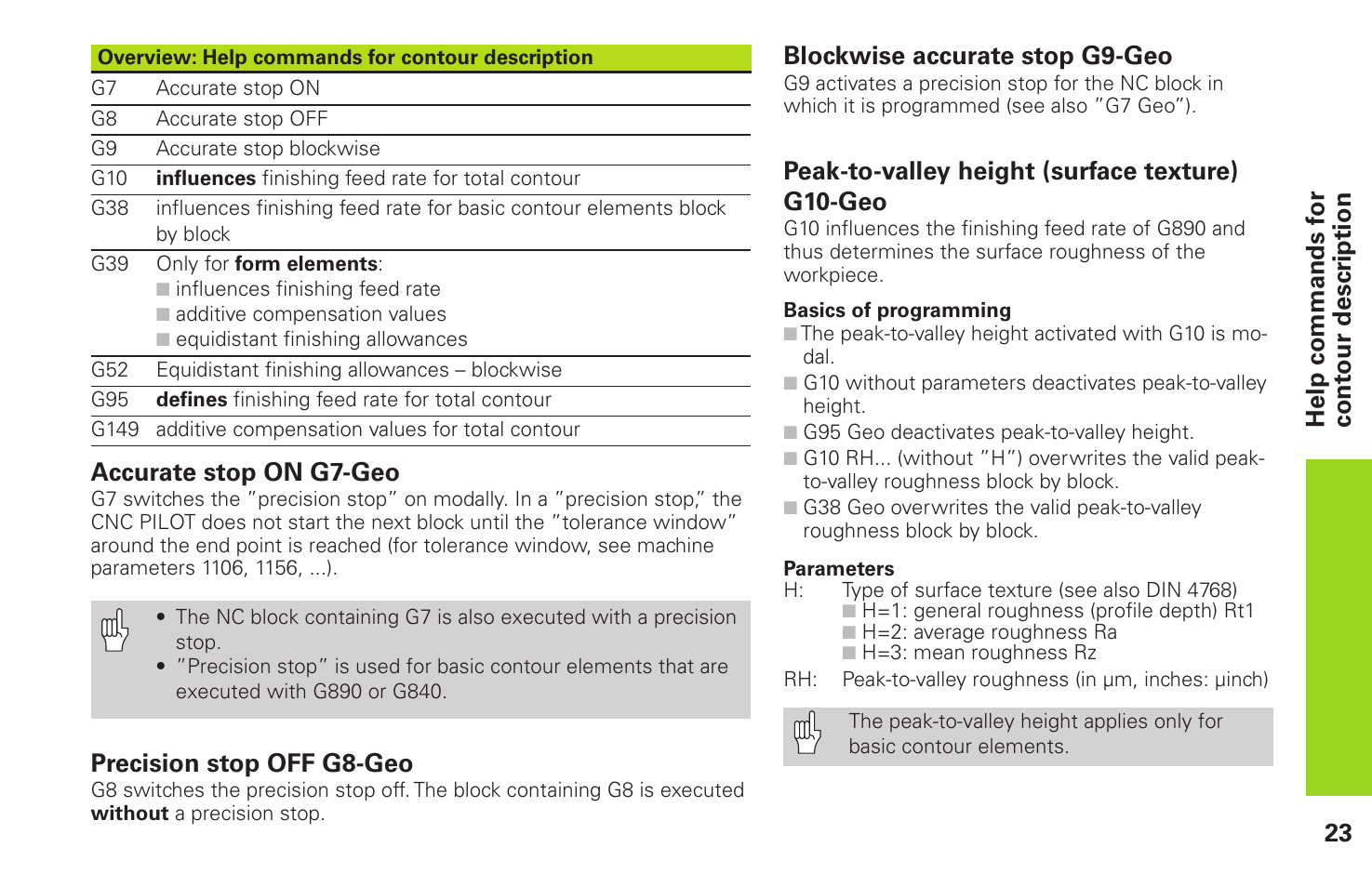 HEIDENHAIN CNC Pilot 4290 Pilot User Manual | Page 23 / 94