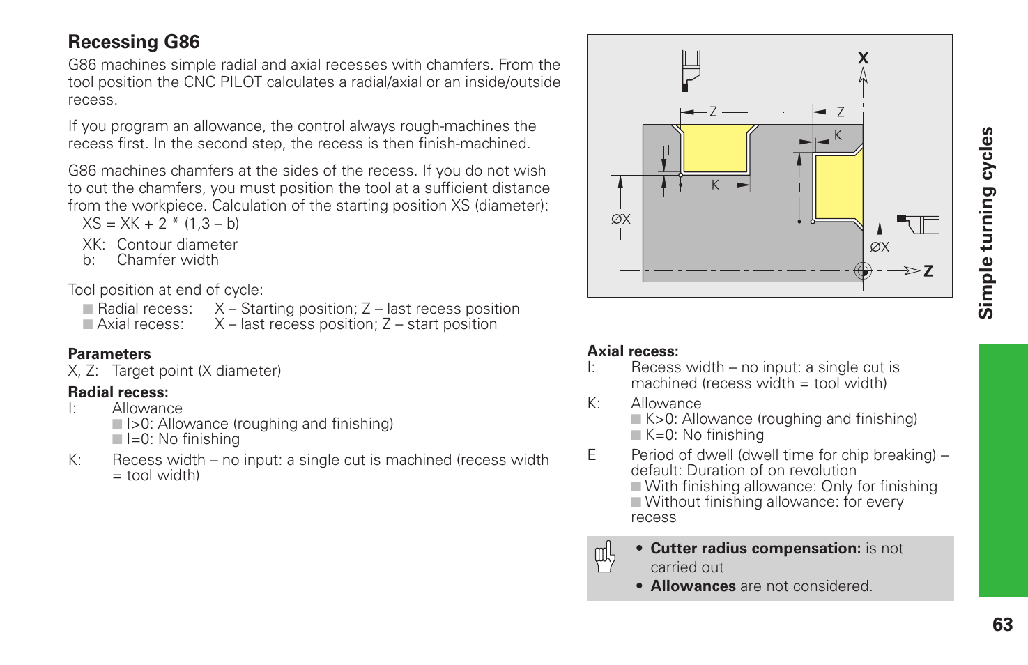 HEIDENHAIN CNC Pilot 4290 Pilot User Manual | Page 63 / 94