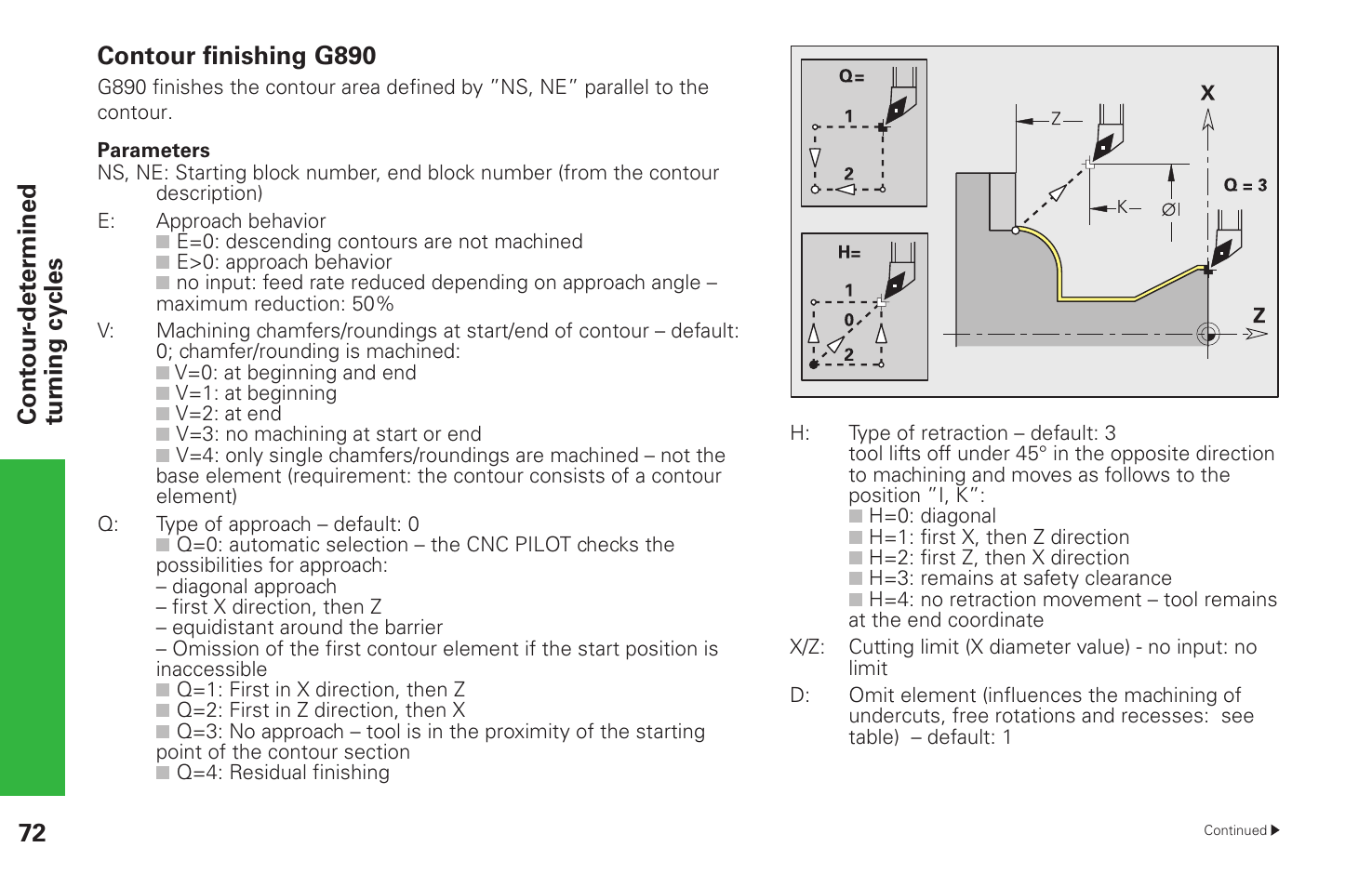 HEIDENHAIN CNC Pilot 4290 Pilot User Manual | Page 72 / 94
