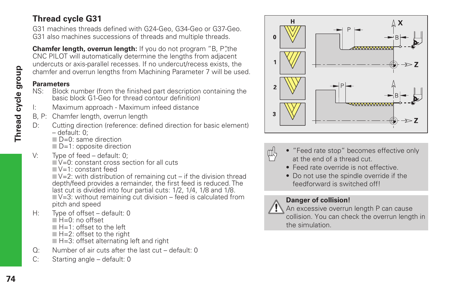 HEIDENHAIN CNC Pilot 4290 Pilot User Manual | Page 74 / 94