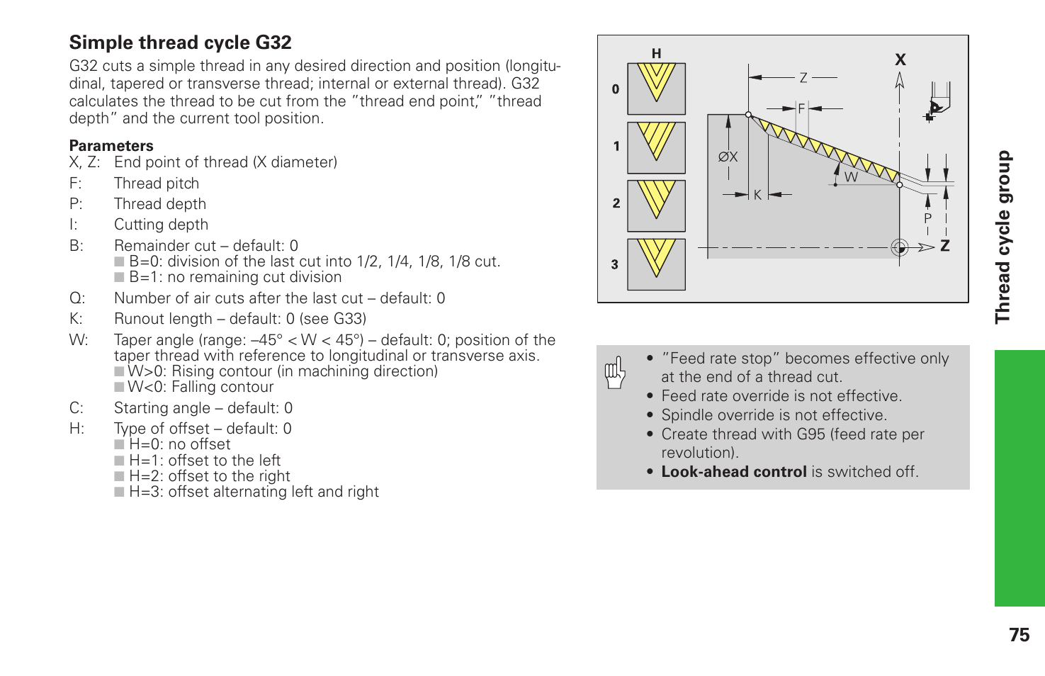 HEIDENHAIN CNC Pilot 4290 Pilot User Manual | Page 75 / 94