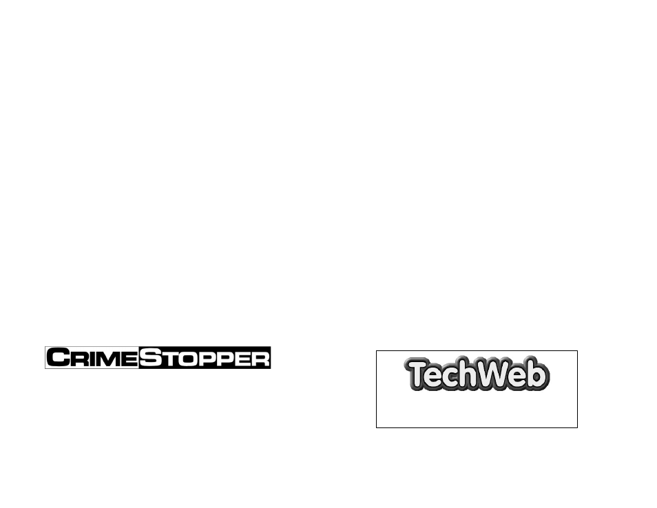 Crimestopper Security Products CS-2014TW2 User Manual | Page 20 / 20