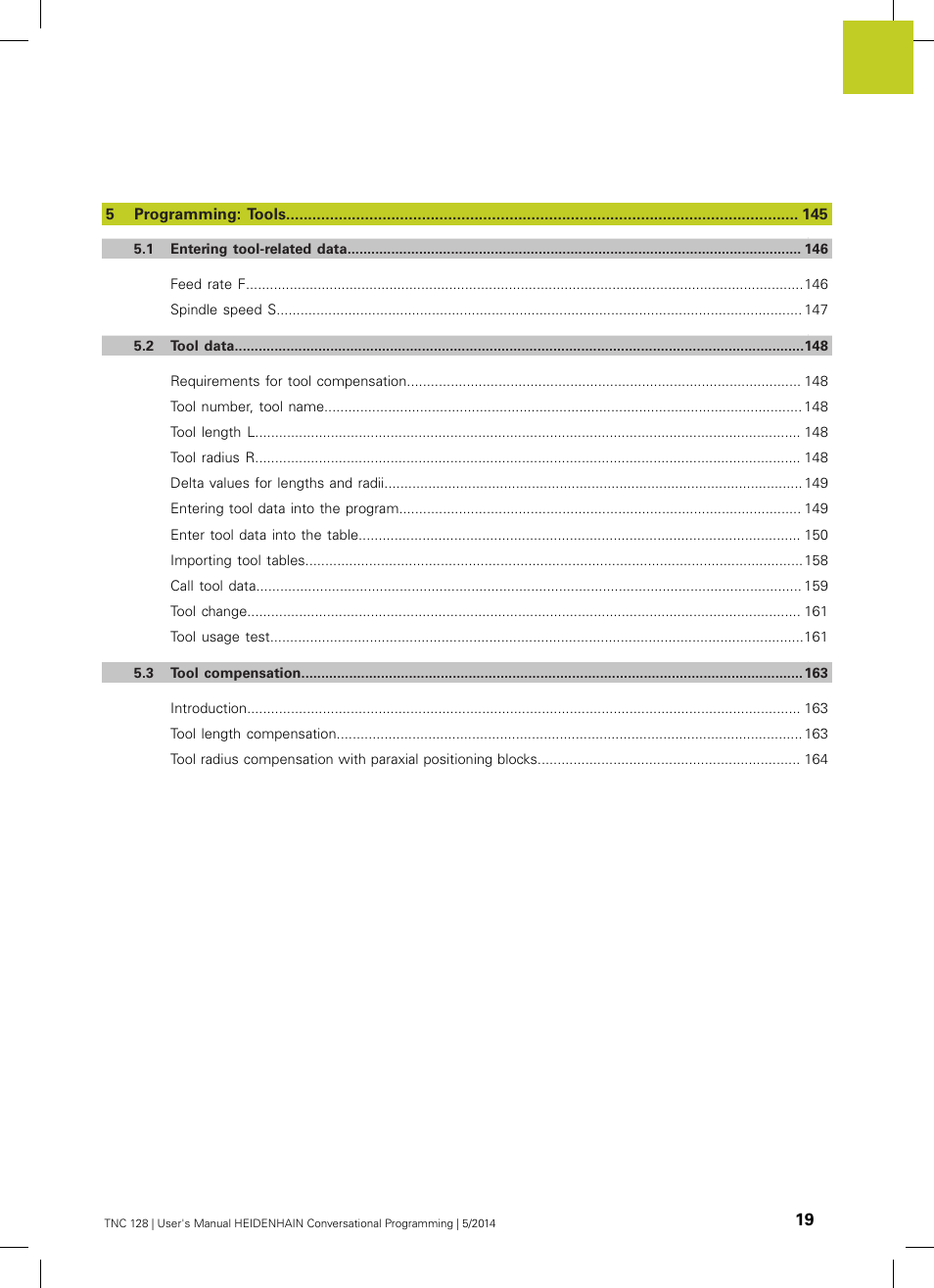 HEIDENHAIN TNC 128 (77184x-02) User Manual | Page 19 / 513
