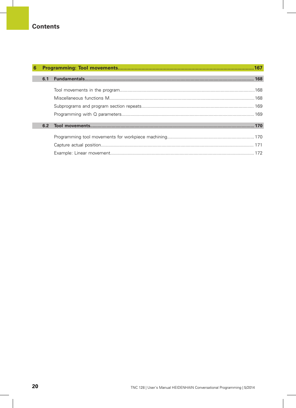 HEIDENHAIN TNC 128 (77184x-02) User Manual | Page 20 / 513
