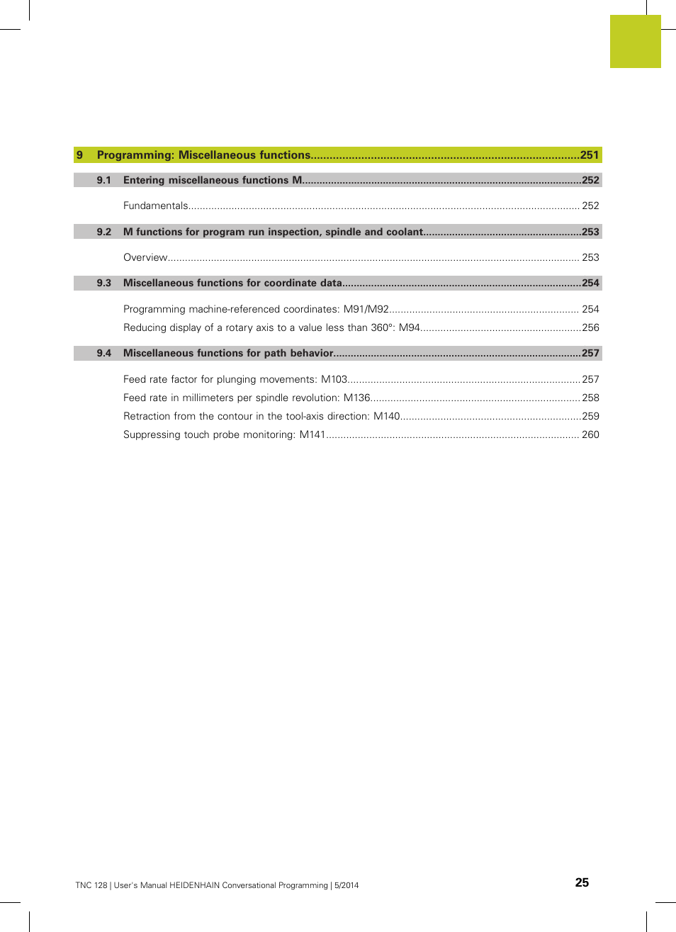 HEIDENHAIN TNC 128 (77184x-02) User Manual | Page 25 / 513