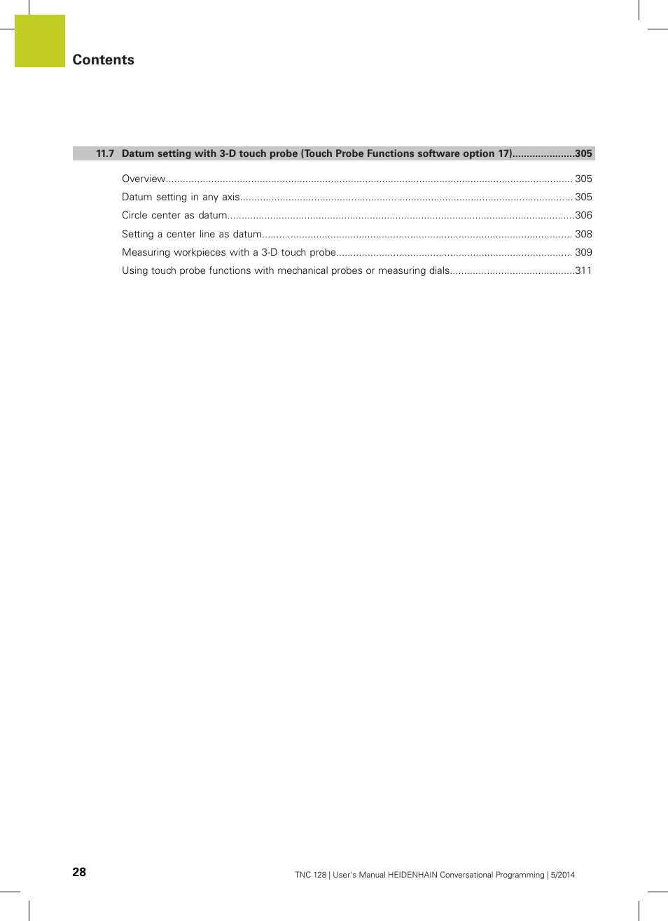 HEIDENHAIN TNC 128 (77184x-02) User Manual | Page 28 / 513