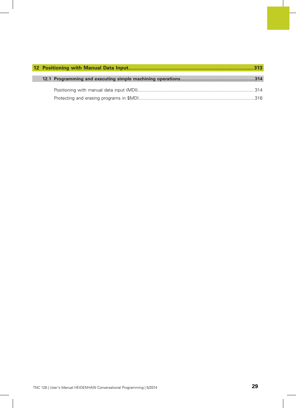 HEIDENHAIN TNC 128 (77184x-02) User Manual | Page 29 / 513