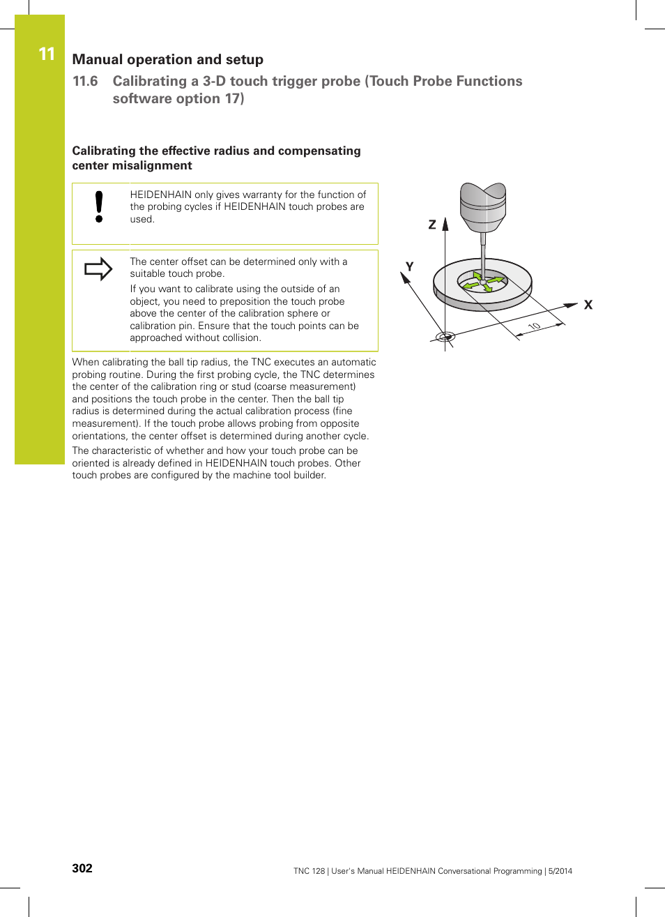 HEIDENHAIN TNC 128 (77184x-02) User Manual | Page 302 / 513