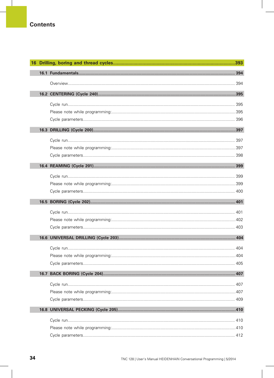 HEIDENHAIN TNC 128 (77184x-02) User Manual | Page 34 / 513