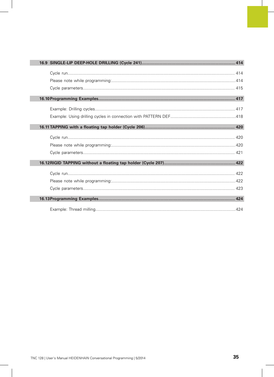 HEIDENHAIN TNC 128 (77184x-02) User Manual | Page 35 / 513