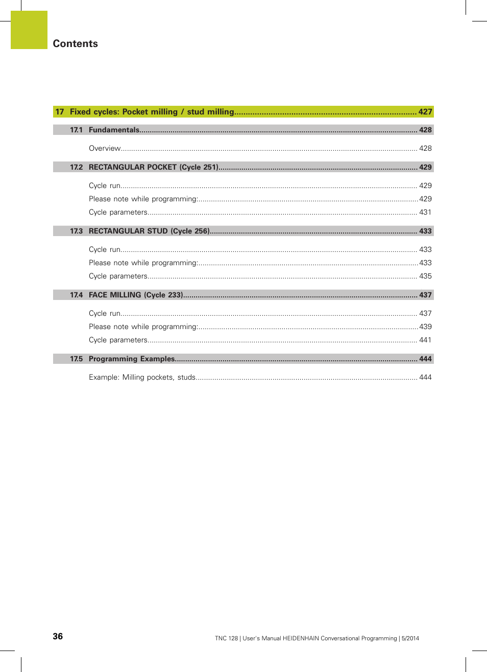 HEIDENHAIN TNC 128 (77184x-02) User Manual | Page 36 / 513