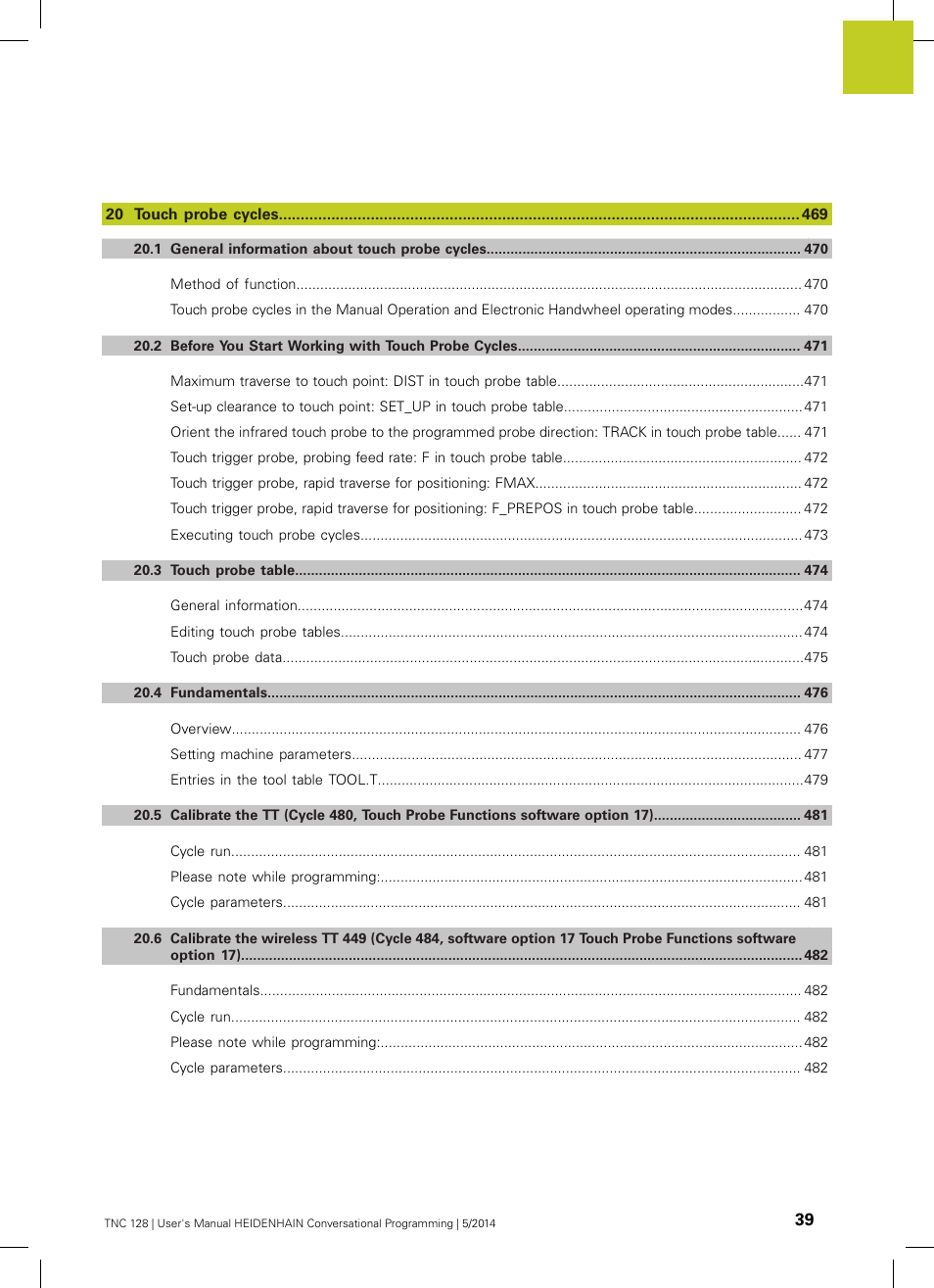 HEIDENHAIN TNC 128 (77184x-02) User Manual | Page 39 / 513