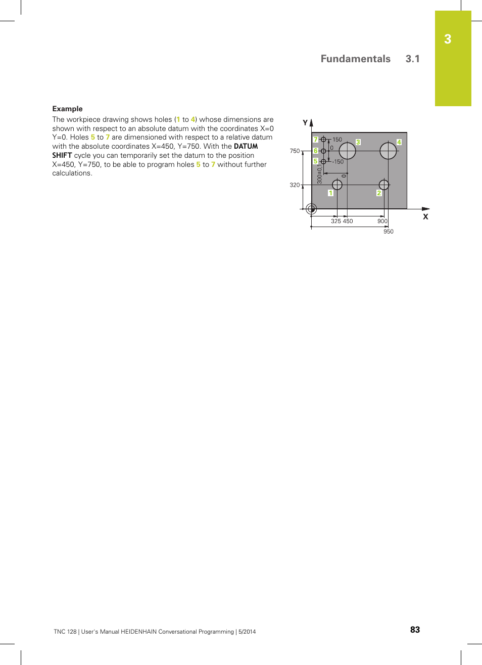 Fundamentals 3.1 | HEIDENHAIN TNC 128 (77184x-02) User Manual | Page 83 / 513