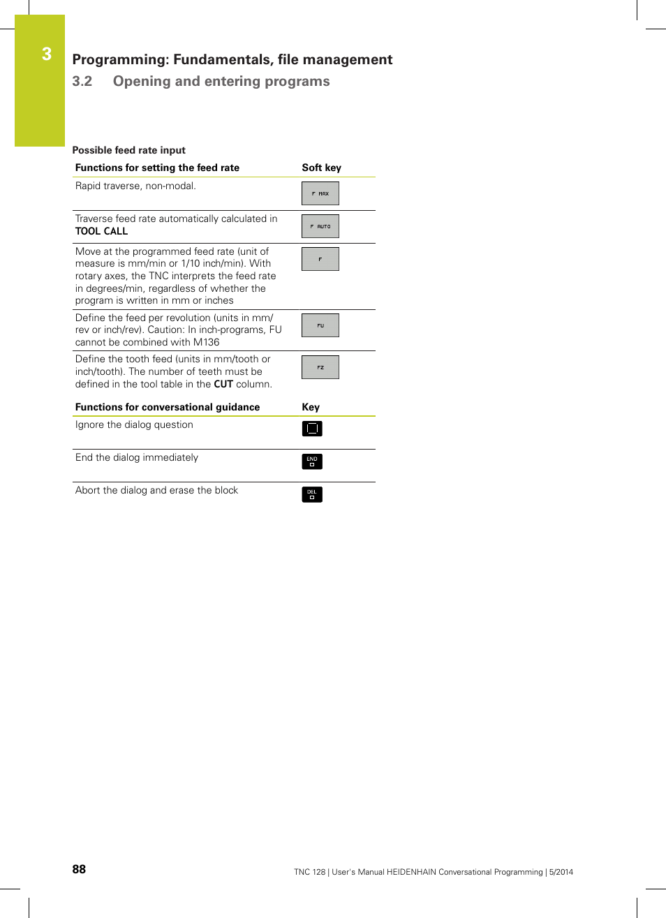 HEIDENHAIN TNC 128 (77184x-02) User Manual | Page 88 / 513
