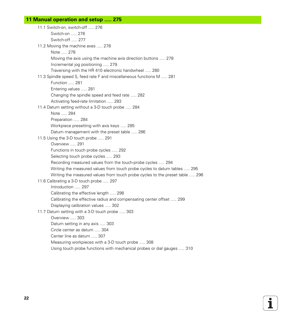 HEIDENHAIN TNC 128 (77184x-01) User Manual | Page 22 / 505
