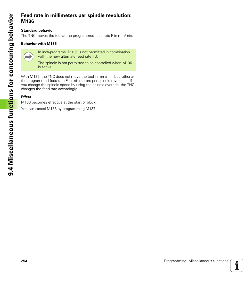 HEIDENHAIN TNC 128 (77184x-01) User Manual | Page 254 / 505