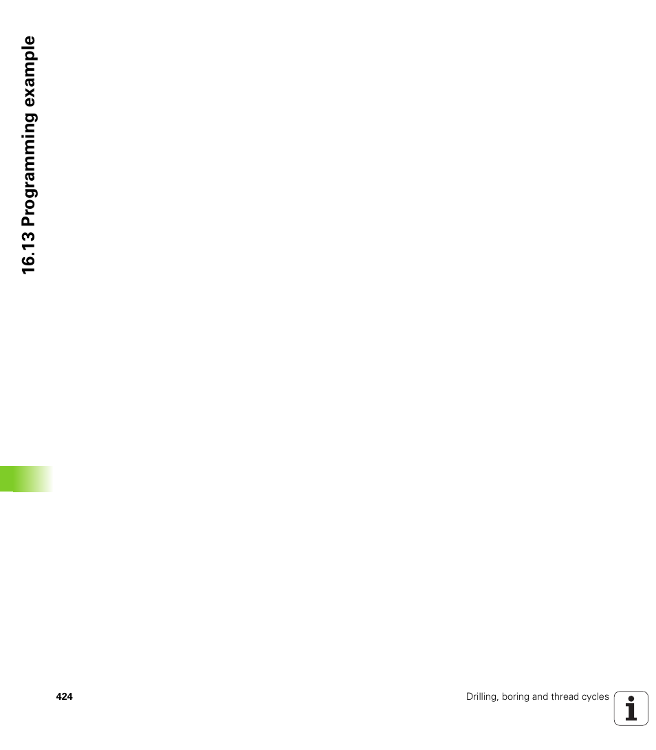 13 pr ogr amming example | HEIDENHAIN TNC 128 (77184x-01) User Manual | Page 424 / 505