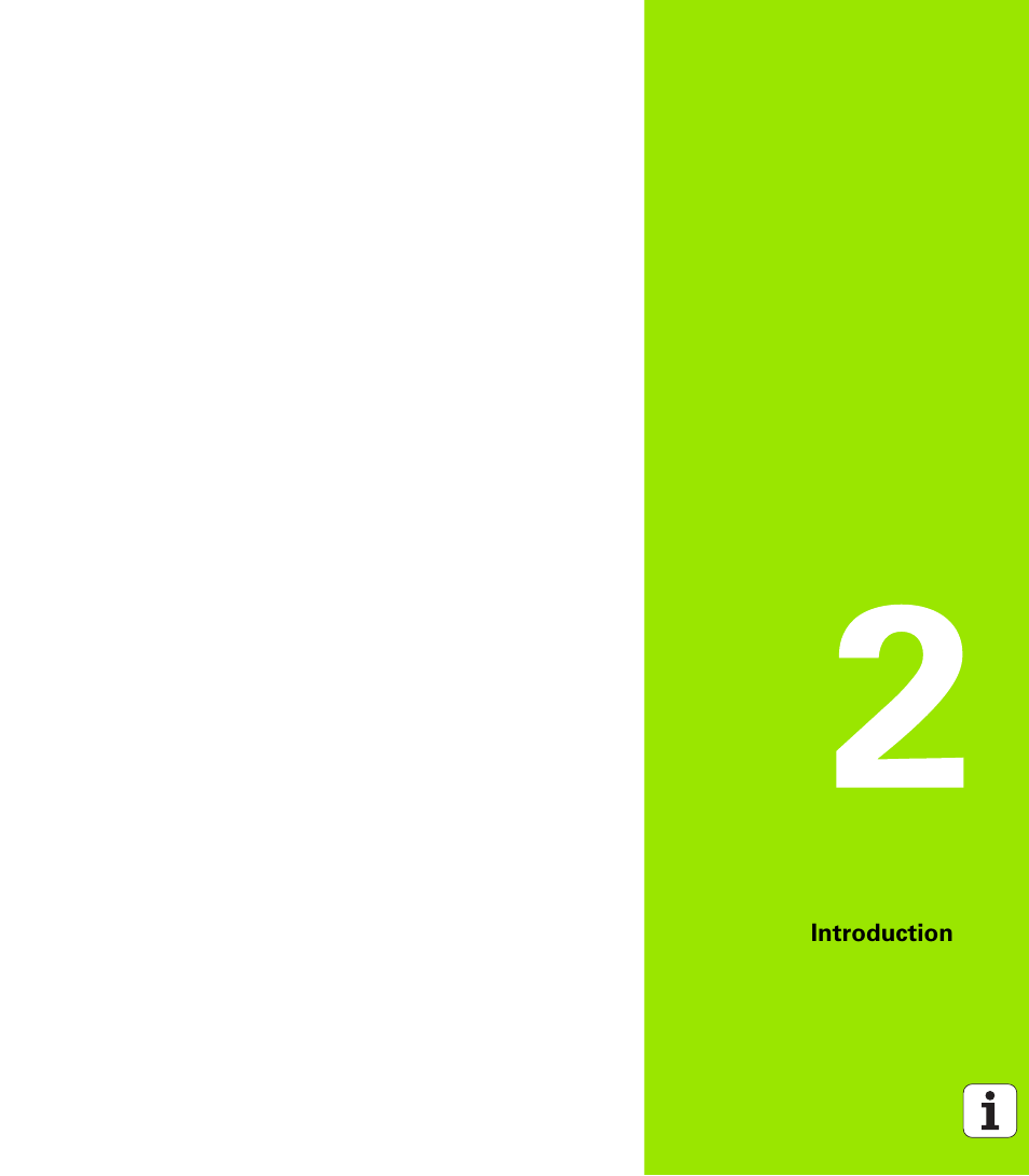 Introduction, 2 introduction | HEIDENHAIN TNC 128 (77184x-01) User Manual | Page 55 / 505