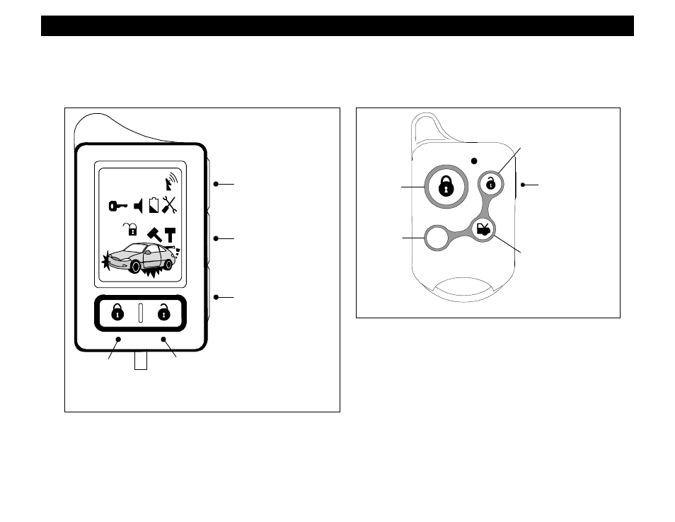 The remote controls | Crimestopper Security Products SP-300 User Manual | Page 3 / 14